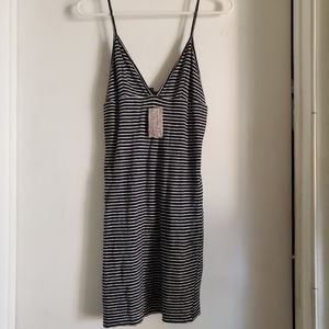 Adore Boutique Bodycon Striped Dress Size Small